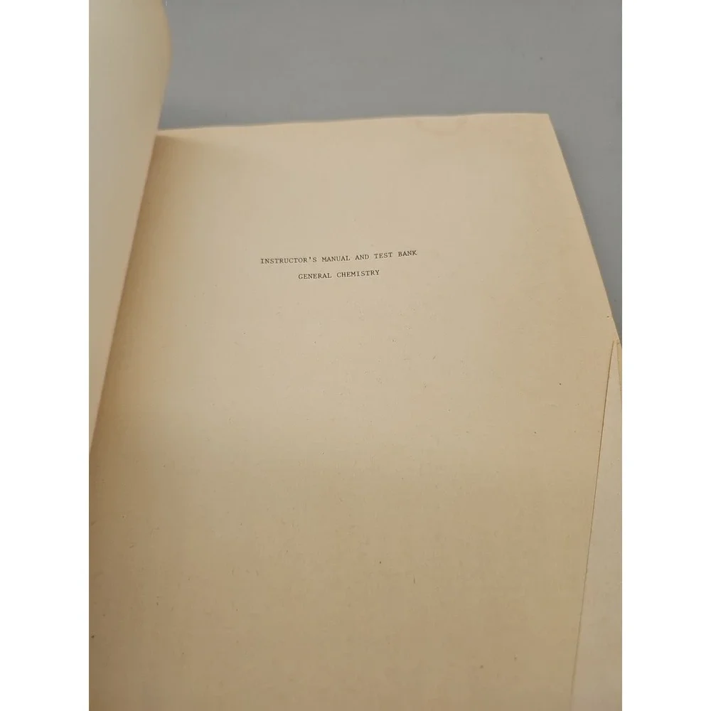 General Chemistry: Study Guide by Darrell D. Ebbing & Larry K. Krannich (1984, T
